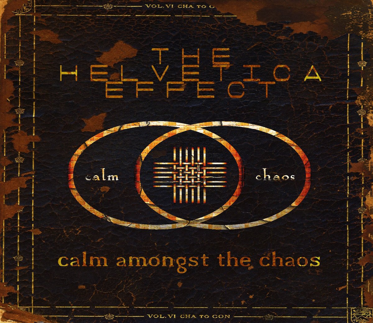 Cover art: THE HELVETICA EFFECT - CALM AMONGST THE CHAOS (2014)