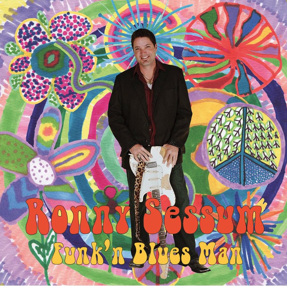Cover art: RONNY SESSUM - FUNK'N BLUES MAN (2009)